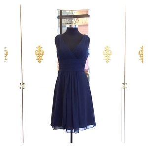 Classic, Navy Bill Levkoff Dress